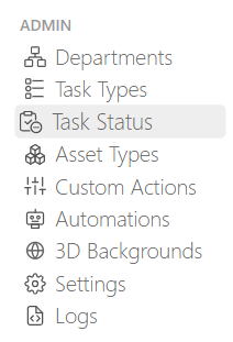 Task Status Menu